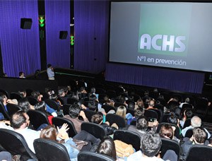ACHS lanza nuevos videos preventivos en cinemark ACHS lanza nuevos videos preventivos en cinemark