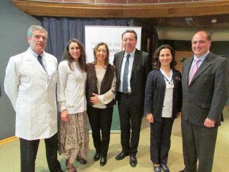 Experta del hospital santa catarina se reune con equipos medicos del hospital del trabajador ACHS Experta del hospital santa catarina se reune con equipos medicos del hospital del trabajador ACHS