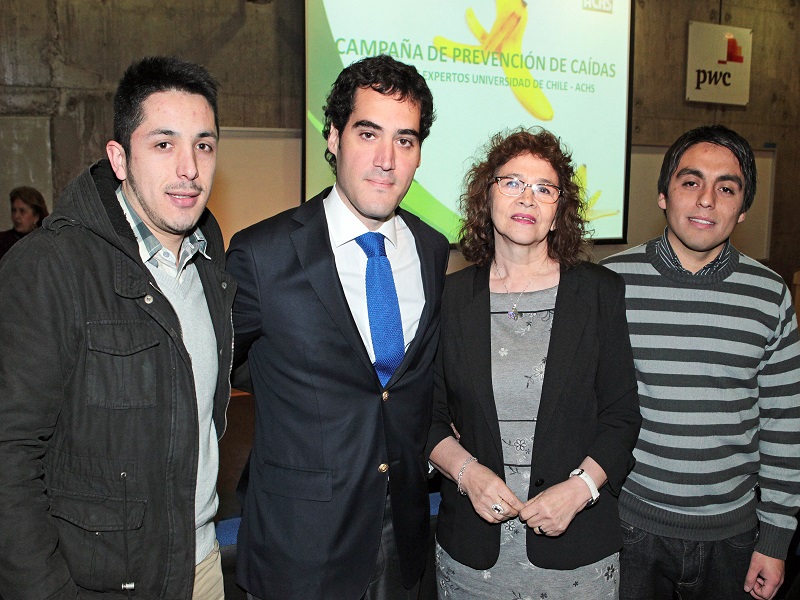 Universidad de chile y ACHS lanzan campaña anticaidas en todas las facultades de esa casa de estudios Universidad de chile y ACHS lanzan campaña anticaidas en todas las facultades de esa casa de estudios