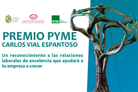 Abren postulaciones a premio pyme carlos vial espantoso 2015