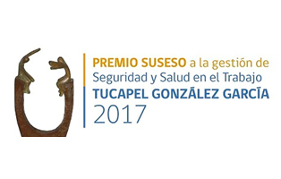 Premio a la gestión de seguridad y salud en el trabajo "tucapel gonzález garcía" 2017 Premio a la gestión de seguridad y salud en el trabajo "tucapel gonzález garcía" 2017