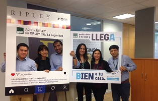 ACHS lanza campaña de trayecto en ripley ACHS lanza campaña de trayecto en ripley