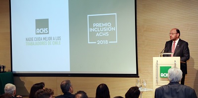 ACHS reconoce a entidades privadas y públicas por su aporte a la inclusión de personas con discapacidad ACHS reconoce a entidades privadas y públicas por su aporte a la inclusión de personas con discapacidad