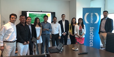 La ACHS entrega premio a isotron por cumplir 766.540 horas hombre sin accidentes con tiempo perdido La ACHS entrega premio a isotron por cumplir 766.540 horas hombre sin accidentes con tiempo perdido