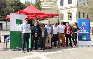Universidad de chile y ACHS celebran el día internacional de la seguridad Universidad de chile y ACHS celebran el día internacional de la seguridad