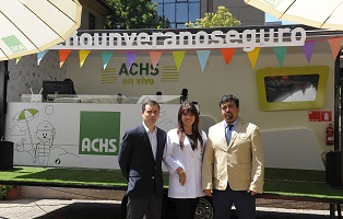 ACHS recorre el sur de chile con campaña "sueño un verano seguro" ACHS recorre el sur de chile con campaña "sueño un verano seguro"