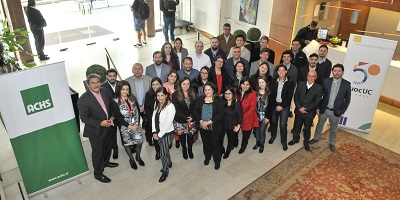 La ACHS y duoc uc realizan el 7° encuentro nacional de comités paritarios La ACHS y duoc uc realizan el 7° encuentro nacional de comités paritarios
