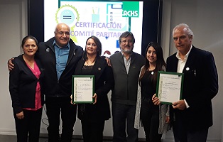 ACHS premia a comité paritario de mega ACHS premia a comité paritario de mega