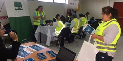 La ACHS realiza con éxito operativo de salud en soprole La ACHS realiza con éxito operativo de salud en soprole