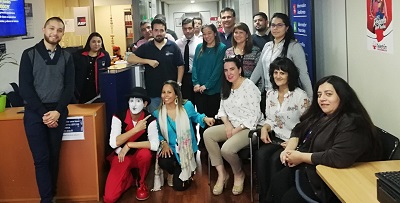La ACHS y aiep realizan una intervención ergonómica dinámica en puestos de trabajo administrativos La ACHS y aiep realizan una intervención ergonómica dinámica en puestos de trabajo administrativos