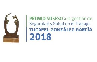 Premio a la gestión de seguridad y salud en el trabajo "tucapel gonzález garcía" 2018 Premio a la gestión de seguridad y salud en el trabajo "tucapel gonzález garcía" 2018
