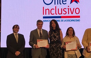 La ACHS recibió sello chile inclusivo 2018 en la categoría de edificio accesible del hospital del trabajador La ACHS recibió sello chile inclusivo 2018 en la categoría de edificio accesible del hospital del trabajador