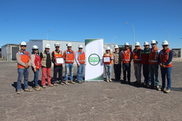 Cphs salar es el primero de sqm en certificar su gestión en seguridad Cphs salar es el primero de sqm en certificar su gestión en seguridad