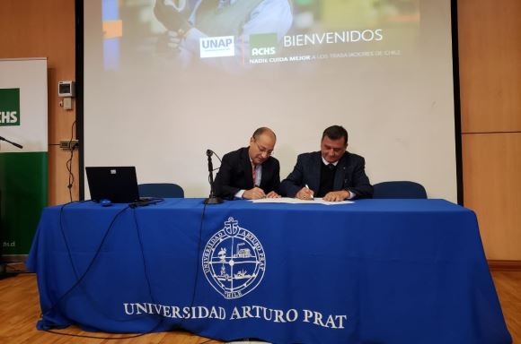 Universidad arturo prat firma alianza estratégica con la ACHS Universidad arturo prat firma alianza estratégica con la ACHS
