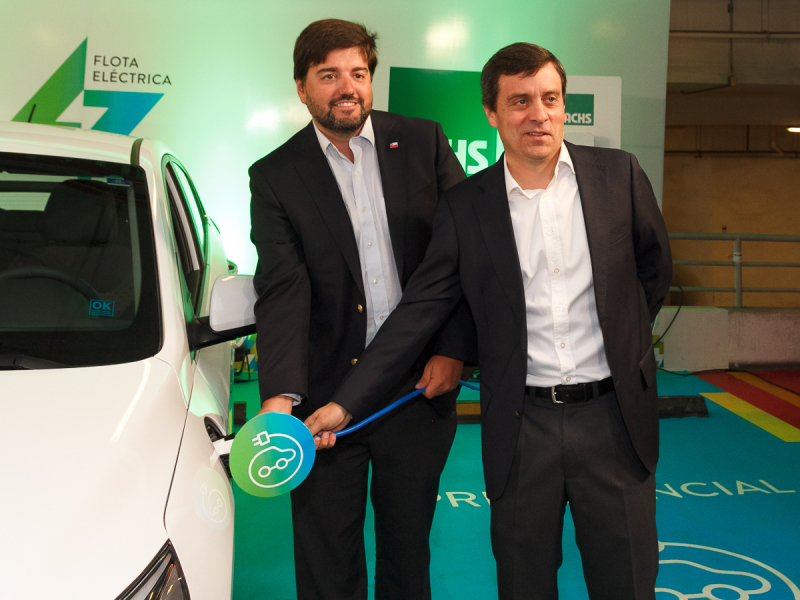 La ACHS estrena flota corporativa de autos eléctricos más grande del país La ACHS estrena flota corporativa de autos eléctricos más grande del país
