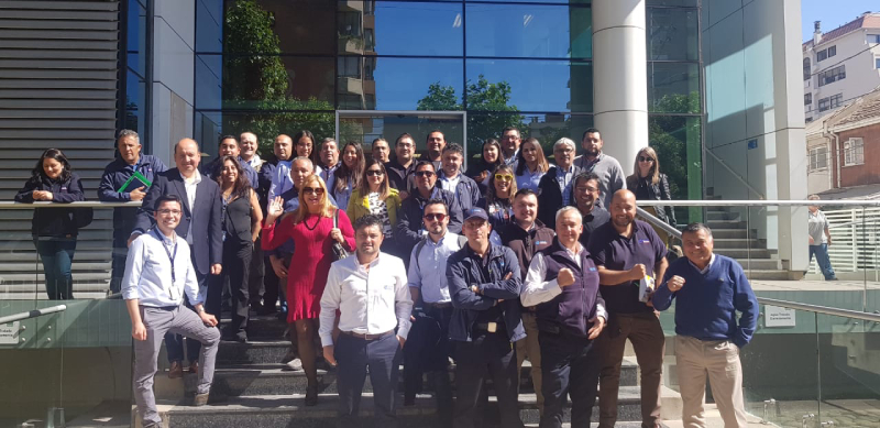 La ACHS acompaña en jornadas de prevención a empresas del grupo eulen La ACHS acompaña en jornadas de prevención a empresas del grupo eulen