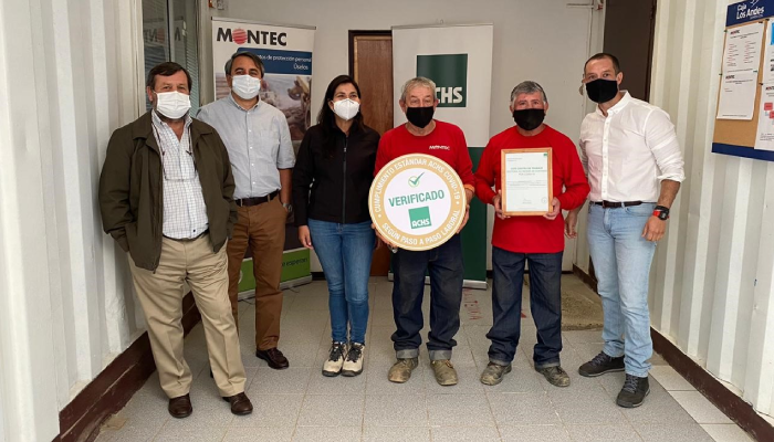 La Asociación Chilena de Seguridad reconoce a la empresa MONTEC por su gestión en la prevención de accidentes laborales e implementación del Protocolo COVID-19