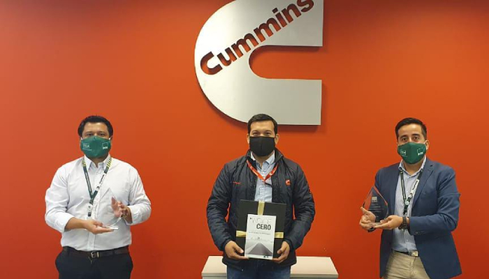 Distribuidora Cummins Chile S.A recibe reconocimiento por su Gestión Preventiva Distribuidora Cummins Chile S.A recibe reconocimiento por su Gestión Preventiva