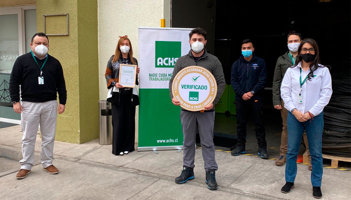 Empresa Icetel Servicios recibe Sello COVID-19 ACHS para su sucursal en Renca Empresa Icetel Servicios recibe Sello COVID-19 ACHS para su sucursal en Renca