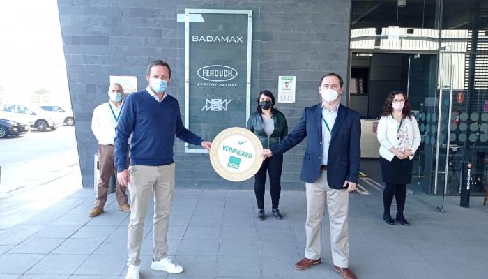 La ACHS entrega Sello COVID-19 a Badamax por el éxito en la implementación de las medidas preventivas y el cuidado de sus trabajadores La ACHS entrega Sello COVID-19 a Badamax por el éxito en la implementación de las medidas preventivas y el cuidado de sus trabajadores