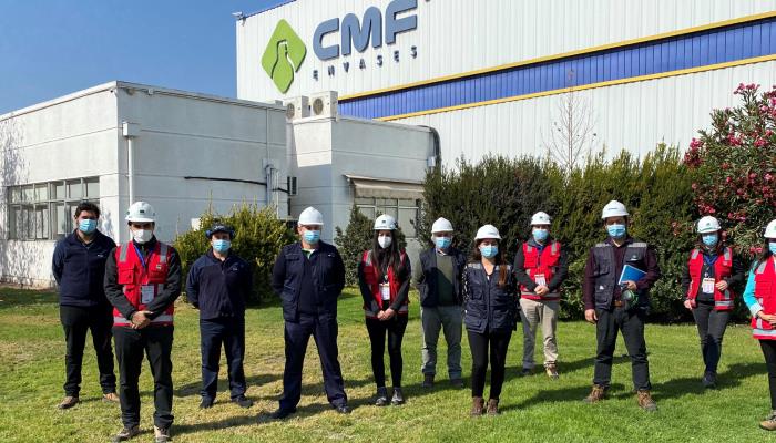 Envases CMF y la ACHS realizan caminata de seguridad Envases CMF y la ACHS realizan caminata de seguridad