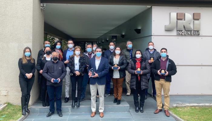 JRI Ingeniería recibió reconocimiento de la ACHS por cumplir más de 9 años sin accidentes ni enfermedades profesionales JRI Ingeniería recibió reconocimiento de la ACHS por cumplir más de 9 años sin accidentes ni enfermedades profesionales