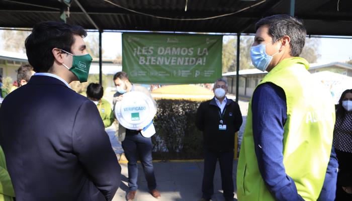 Corporación Municipal de Renca inicia proceso de certificación Sello COVID-19 ACHS en sus establecimientos educacionales Corporación Municipal de Renca inicia proceso de certificación Sello COVID-19 ACHS en sus establecimientos educacionales