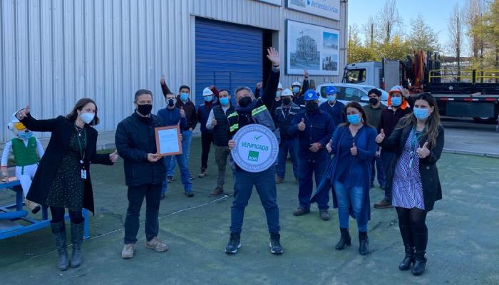 Maestranza Cachapoal recibe Sello COVID-19 ACHS en reconocimiento de su preocupación por la salud y seguridad de los trabajadores Maestranza Cachapoal recibe Sello COVID-19 ACHS en reconocimiento de su preocupación por la salud y seguridad de los trabajadores