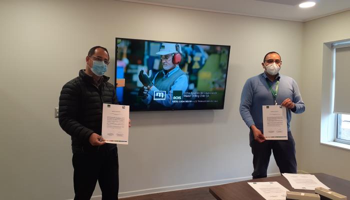 La ACHS firma Acuerdo de Colaboración con Master Drilling Chile La ACHS firma Acuerdo de Colaboración con Master Drilling Chile