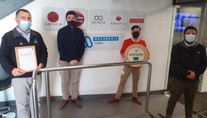 Megamedia Radio recibe Sello COVID-19 ACHS por su buena gestión en la prevención de contagios Megamedia Radio recibe Sello COVID-19 ACHS por su buena gestión en la prevención de contagios