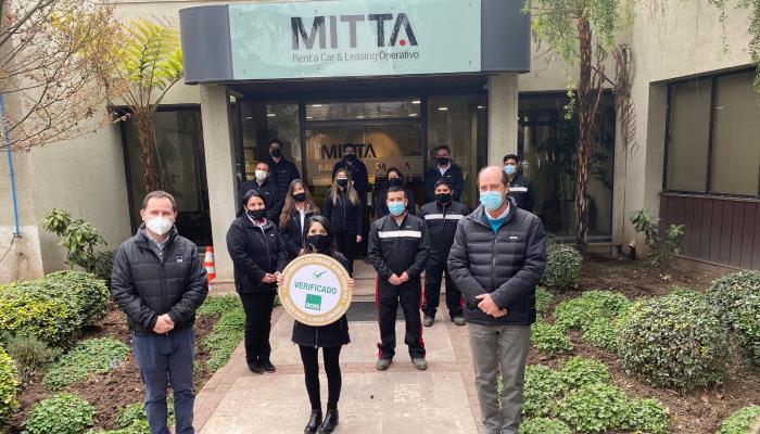 MITTA Rent a Car y Leasing Operativo obtiene certificación Sello COVID-19 ACHS MITTA Rent a Car y Leasing Operativo obtiene certificación Sello COVID-19 ACHS