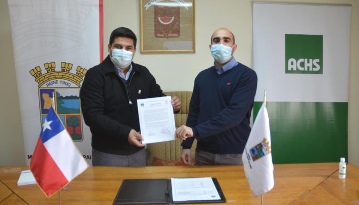 La ACHS y Municipalidad de Paine firman acuerdo de colaboración La ACHS y Municipalidad de Paine firman acuerdo de colaboración