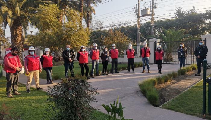 Municipalidad de Paine y la ACHS realizan caminata de seguridad Municipalidad de Paine y la ACHS realizan caminata de seguridad