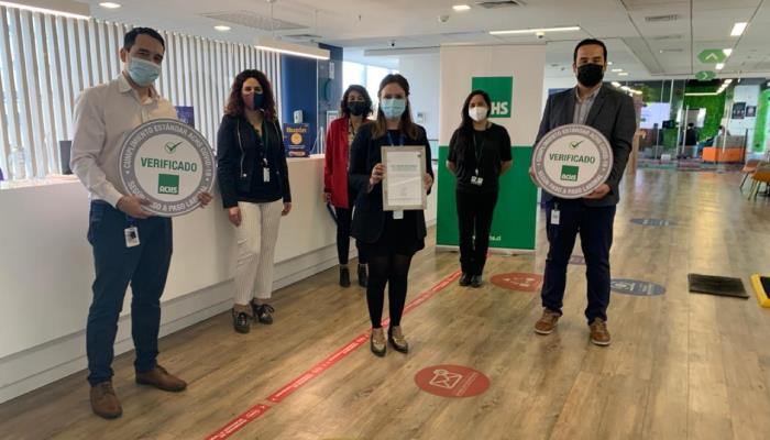 Roche Chile recibe Sello COVID-19 ACHS por su destacada labor preventiva Roche Chile recibe Sello COVID-19 ACHS por su destacada labor preventiva
