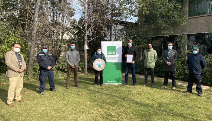 Empresa Tecnología de la Madera (TECMA) S.A. recibe el Sello COVID-19 ACHS para reconocer la preocupación por la salud de sus colaboradores Empresa Tecnología de la Madera (TECMA) S.A. recibe el Sello COVID-19 ACHS para reconocer la preocupación por la salud de sus colaboradores