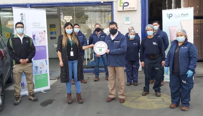 Tubopack recibe Sello COVID-19 ACHS destacando el éxito en la implementación de las medidas contra el coronavirus Tubopack recibe Sello COVID-19 ACHS destacando el éxito en la implementación de las medidas contra el coronavirus