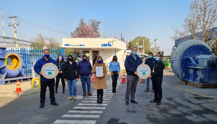 KSB Chile es reconocida por su trabajo preventivo y recibe el Sello COVID-19 ACHS KSB Chile es reconocida por su trabajo preventivo y recibe el Sello COVID-19 ACHS