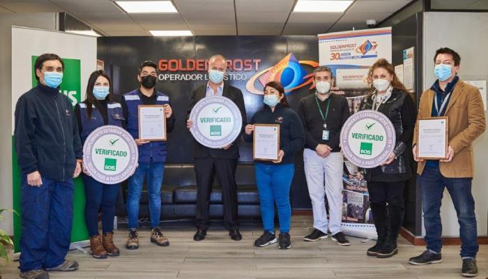 Goldenfrost recibe Sello COVID-19 ACHS por su destacada labor preventiva Goldenfrost recibe Sello COVID-19 ACHS por su destacada labor preventiva