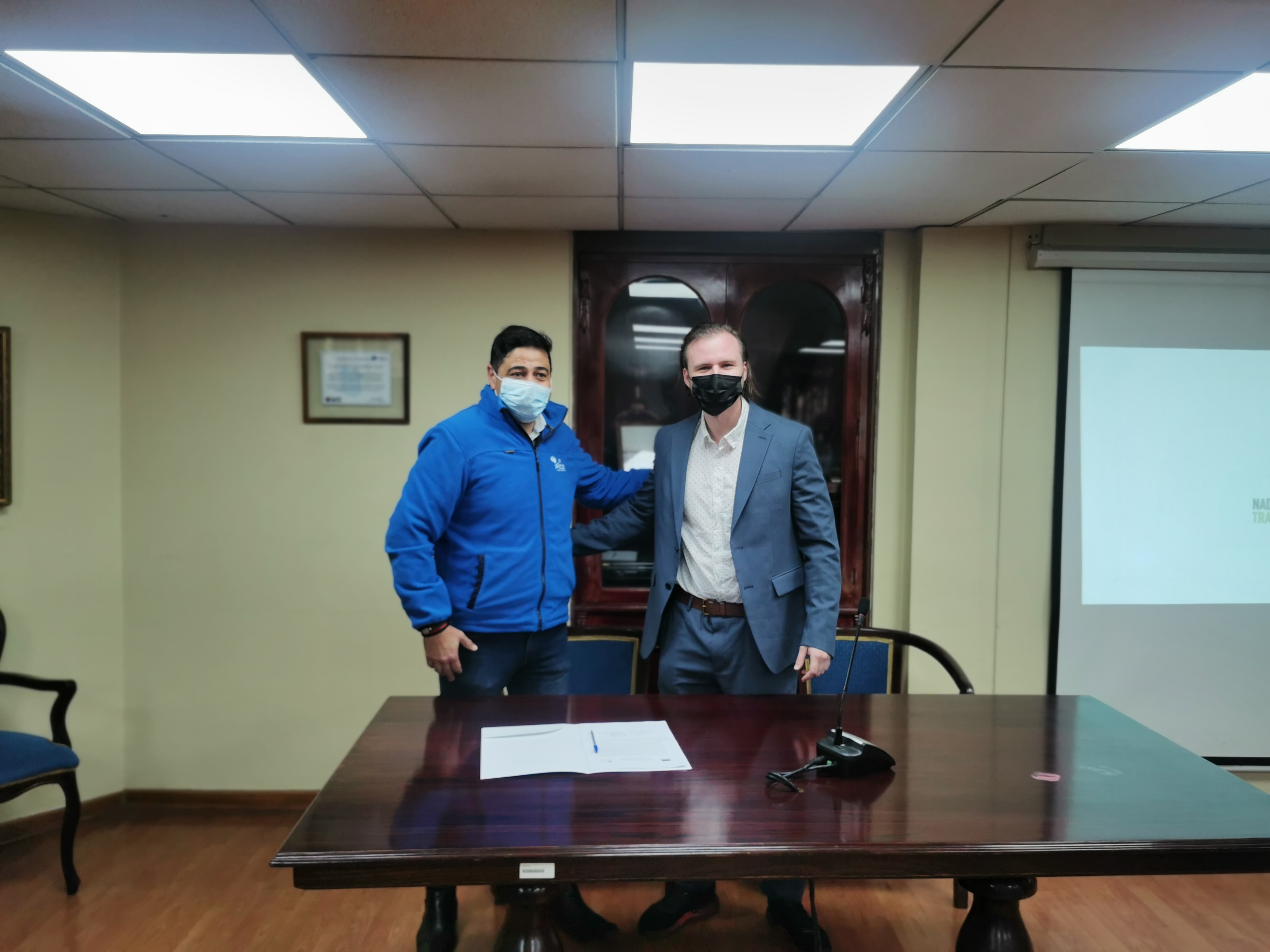 Municipalidad de La Granja y la ACHS firman Acuerdo de Colaboración