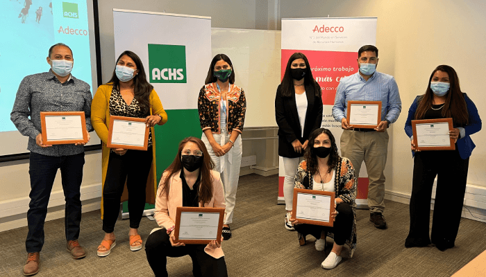 La ACHS entregó Certificación a Expertos Profesionales en Prevención de Riesgos del Grupo Adecco La ACHS entregó Certificación a Expertos Profesionales en Prevención de Riesgos del Grupo Adecco