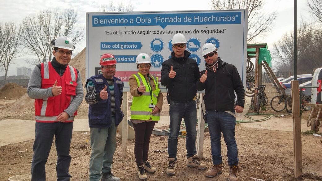 La portada de Huechuraba, constructora Pocuro La portada de Huechuraba, constructora Pocuro