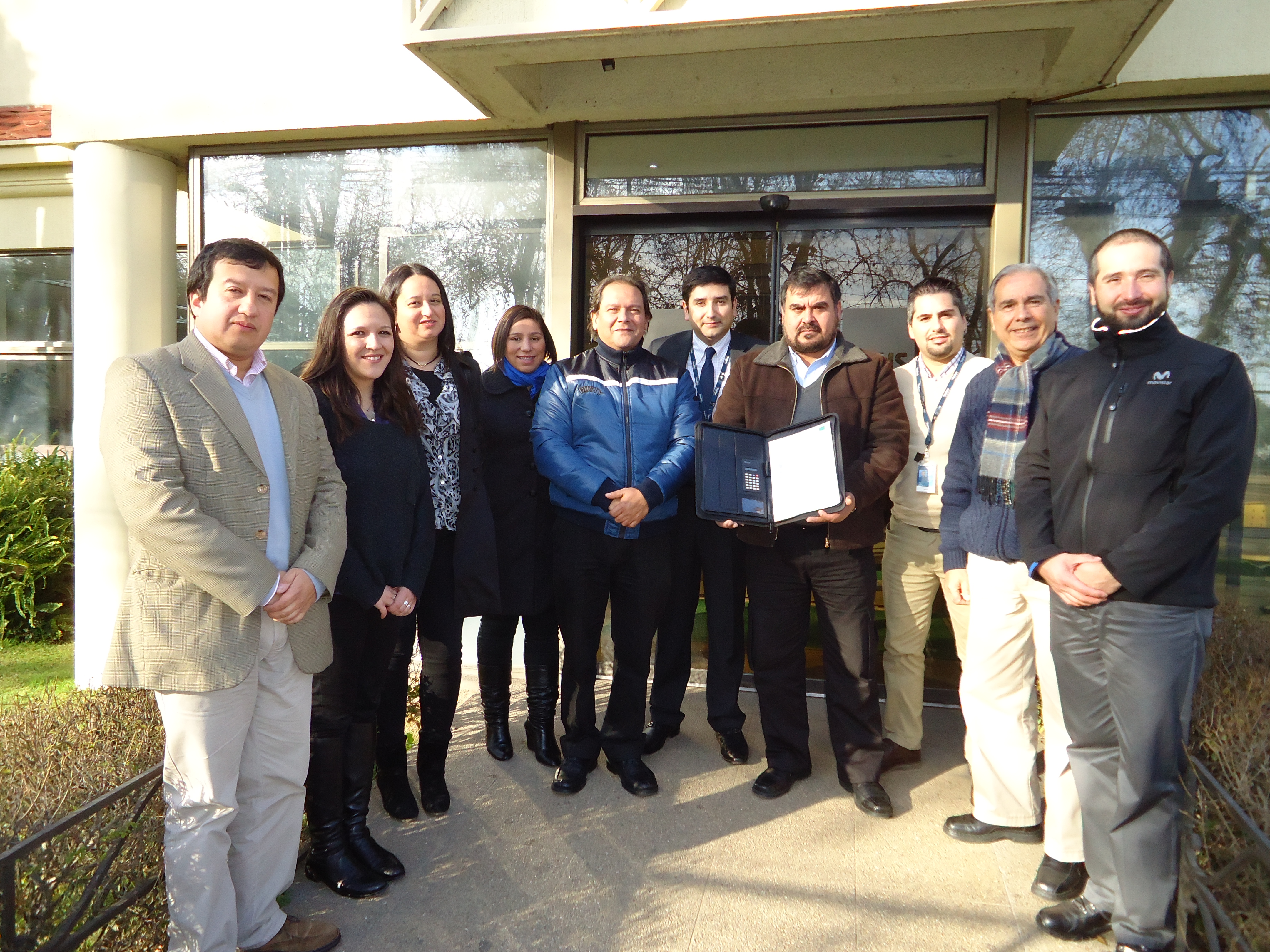 Comité Paritario de Telefónica, sucursal Talca, recibe certificación en nivel inicial Comité Paritario de Telefónica, sucursal Talca, recibe certificación en nivel inicial