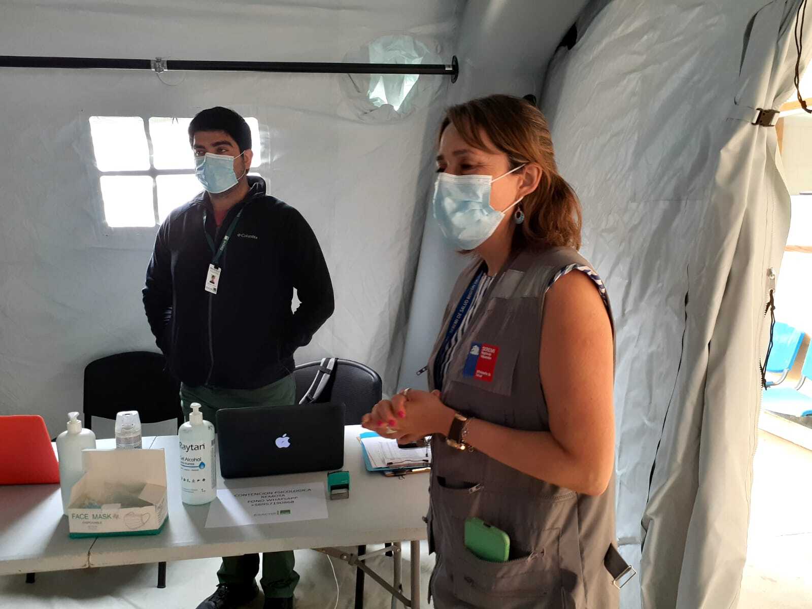 Seremi de Salud insta a la comunidad a atenderse en el policlínico de emergencia ACHS instalado en Jardín Infantil Tía Michelle