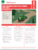 Cómo prevenir accidentes al operar tractores