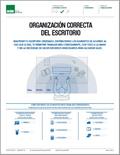 Organización correcta del escritorio