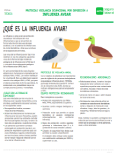 Influenza Aviar – Vigilancia y Prevención en el Ámbito Laboral