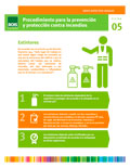 Procedimiento para la prevención y protección contra incendios