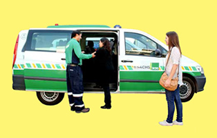 Cómo funciona el servicio de transporte para nuestros pacientes Cómo funciona el servicio de transporte para nuestros pacientes