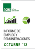 Informe de Empleo y Remuneraciones ACHS Octubre 2013 Informe de Empleo y Remuneraciones ACHS Octubre 2013
