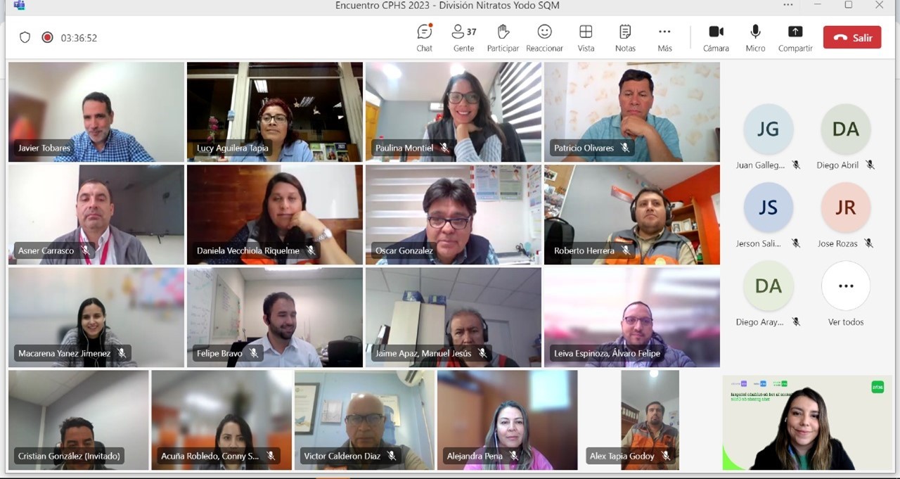 Achs Seguro Laboral y SQM realizan encuentro anual de Comités Paritarios en División de Negocios Nitratos Yodo Achs Seguro Laboral y SQM realizan encuentro anual de Comités Paritarios en División de Negocios Nitratos Yodo